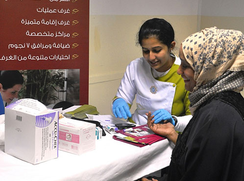 Burjeel Medical Centre - Oman partnered with ICEM for a health awareness campaign