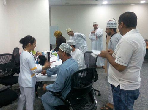 Burjeel Medical Centre - Oman partnered with Occidental Oman for a Health and Wellness Program