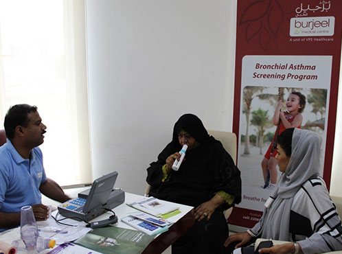 Burjeel Medical Centre – Oman hosted an Asthma Open Day