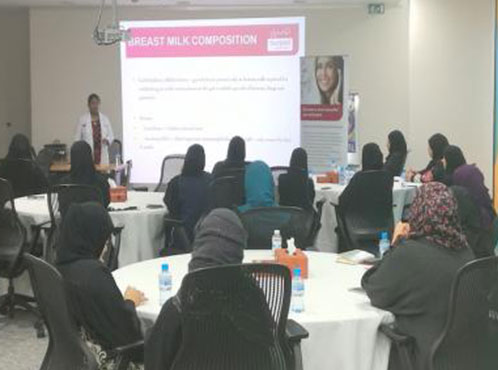 Burjeel Medical Centre – Oman partnered with Occidental Petroleum Oman for Breast Feeding Awareness 