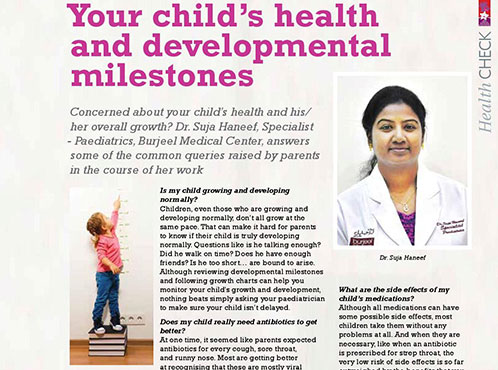 Burjeel Medical Centre – Oman is featured in a lifestyle magazine