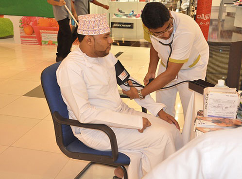 Burjeel Hospital and Medical Center partnered with AXA Gulf Insurance for a Diabetes Awareness Campaign 