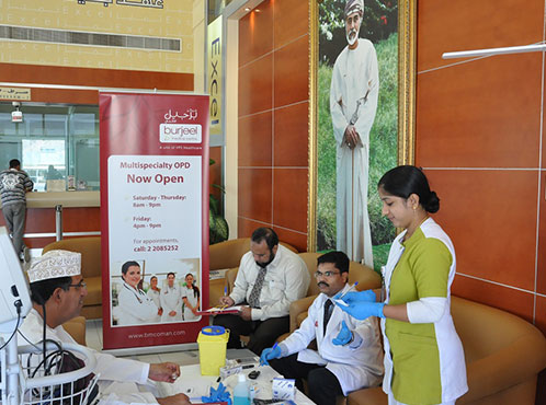 Health Screening Campaign at the National Bank of Abu Dhabi (NBAD)