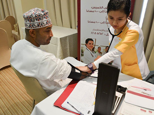 Burjeel Medical Centre – Oman partnered with Newrest Wacasco for their Healthy Living Campaign